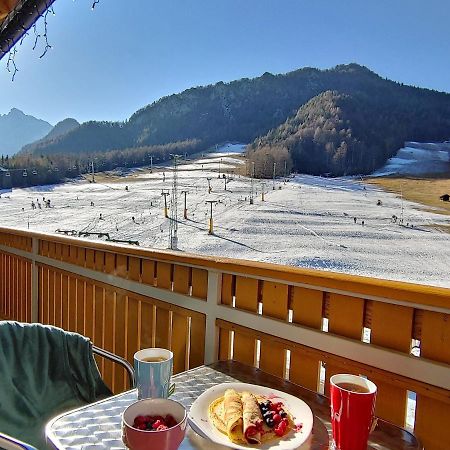 Apartma Soncek, On The Ski Slopes, Balcony, Private Parking Kranjska Gora Exterior foto