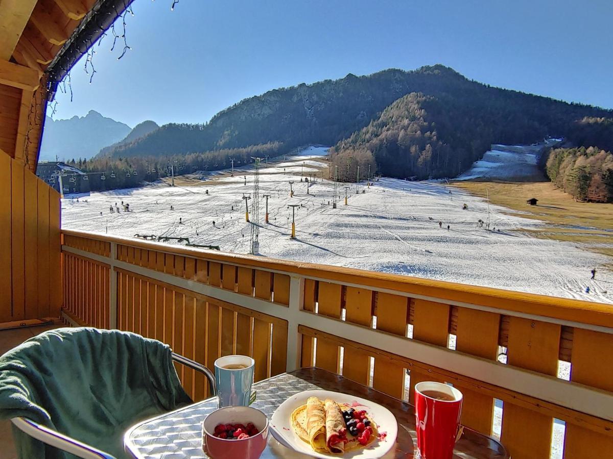 Apartma Soncek, On The Ski Slopes, Balcony, Private Parking Kranjska Gora Exterior foto